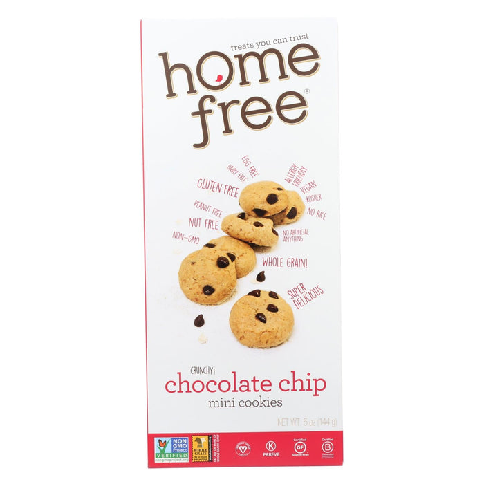 Homefree Gluten-Free Chocolate Chip Mini Cookies, 5 Oz. Pack of 6