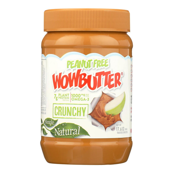 Wowbutter Crunchy Peanut Free Spread, 17.6 Oz., Pack of 6