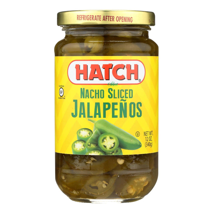 Hatch Chili Sliced Jalapenos - 12 Pack | Nacho Sliced | 12 Fl. Oz.