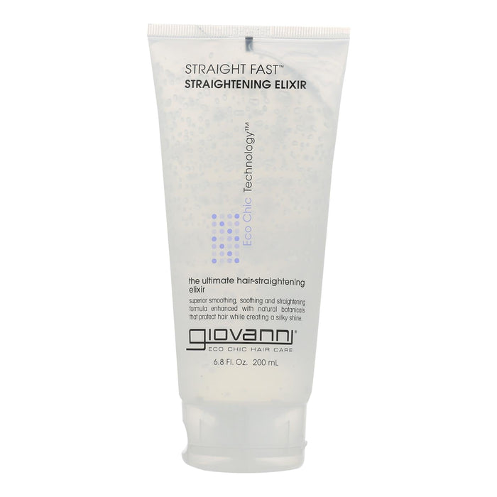Giovanni Straight Fast Straightening Elixir, 6.8 Fl Oz