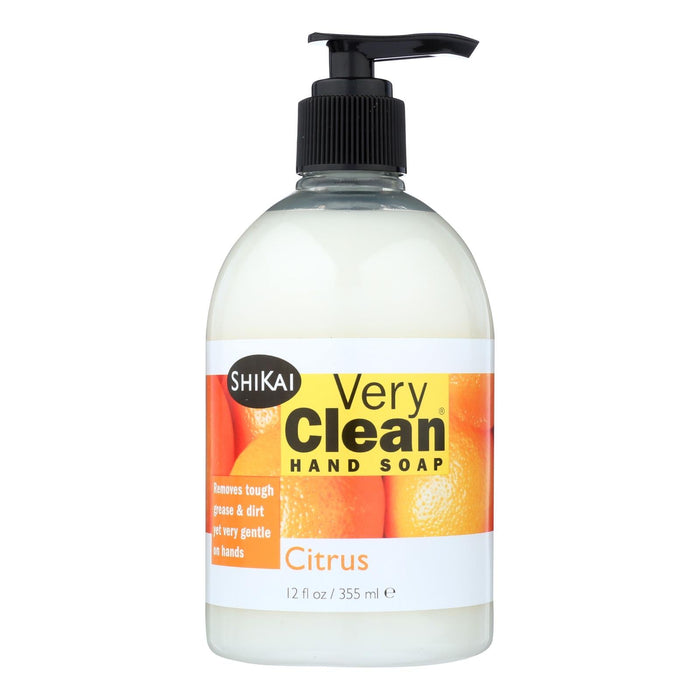 Shikai Very Clean Citrus Hand Soap - 12 Oz