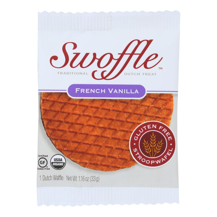 Swoffle Dutch Waffle - French Vanilla (Pack of 16 - 1.16 Oz.)