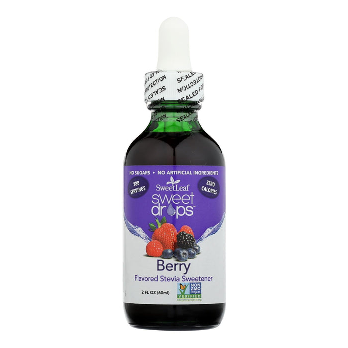 Sweet Leaf Liquid Stevia, Tempting Berry Flavor - 2 Oz