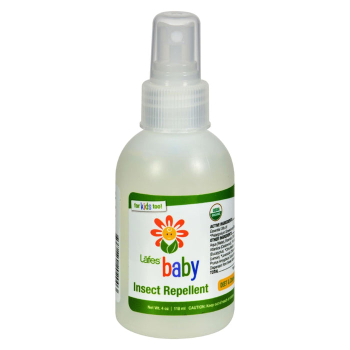 Lafe's Natural & Organic Baby Insect Repellent (4 Fl Oz)