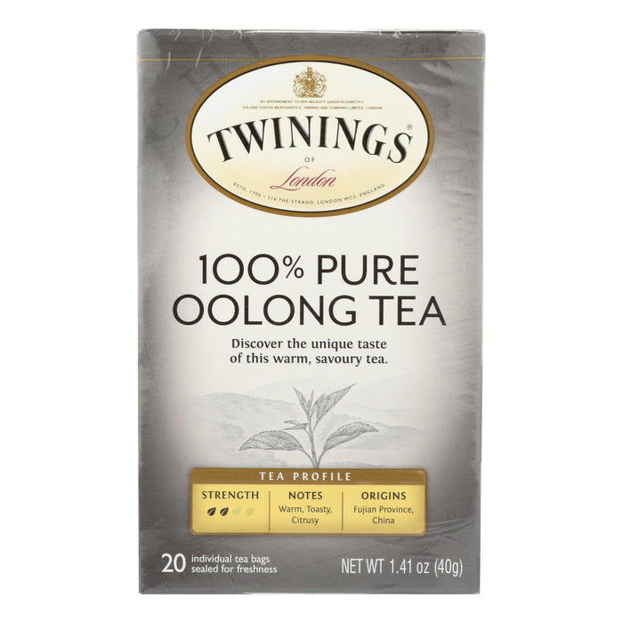 Twinings Tea China Oolong Black Tea, 20 Tea Bags (Pack of 6)