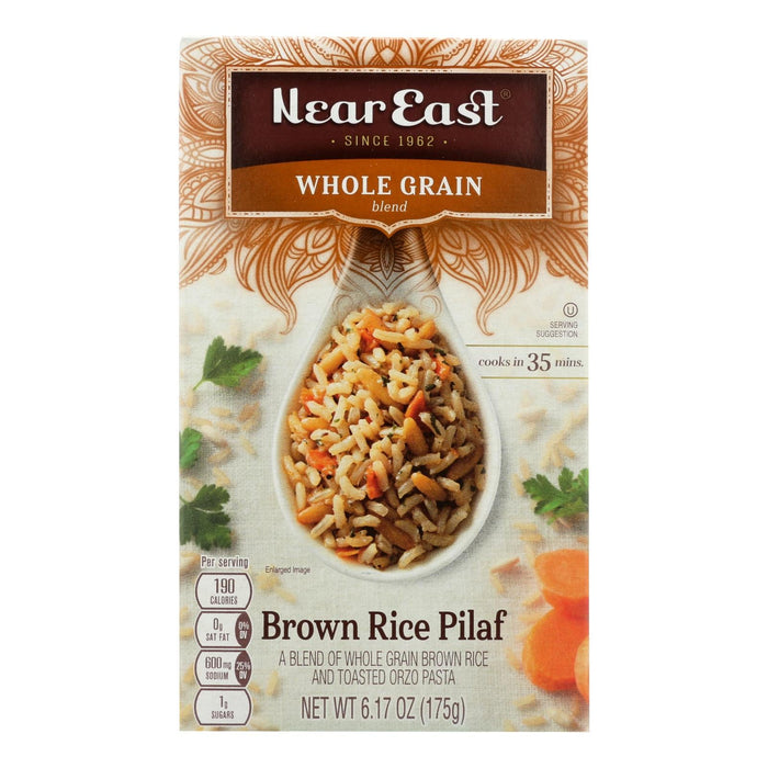 Near East Case of 12 - Brown Rice Pilaf, 6.17 Oz. Each