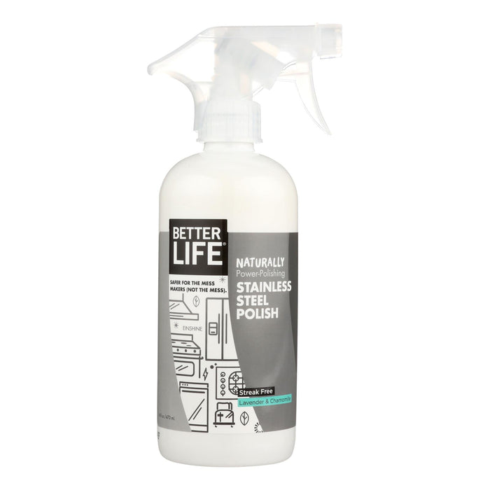 BetterLife Stainless Steel Cleaner & Polish (16 Oz)