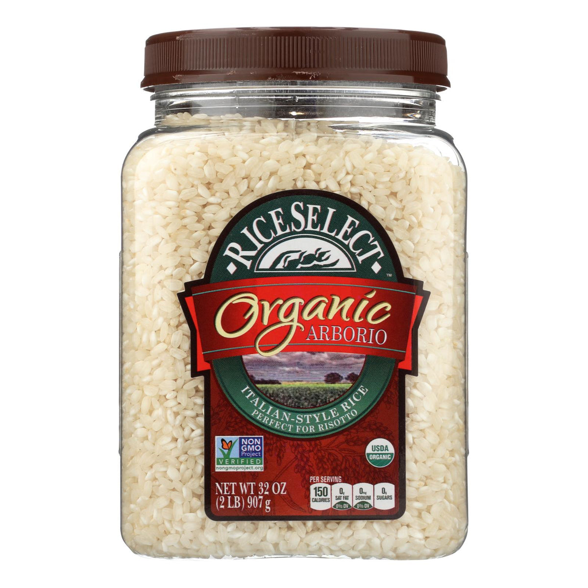 Select Rice 9090 Rice Select Organic Arborio Rice - 4 Pack x 32 oz — Specialty Food Source