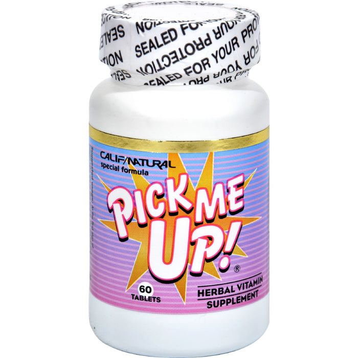 California Natural Pick Me Up Vitamin - 60 Count