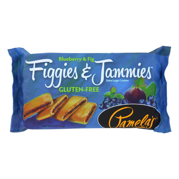 Pamela's Products Figgies and Jammies Blueberry Fig Cookies - 6 Pack, 9 Oz.