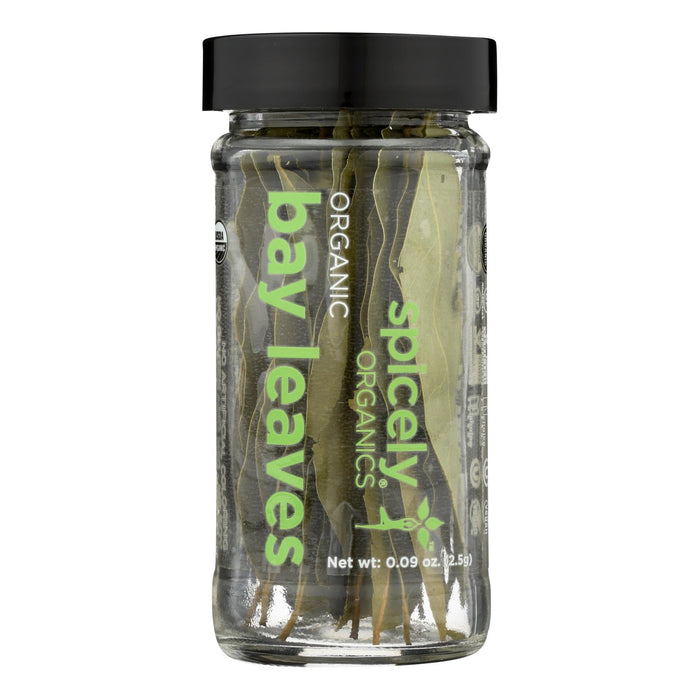 Spicely Organics Organic Bay Leaves, 3-Pack (0.09 Oz.)