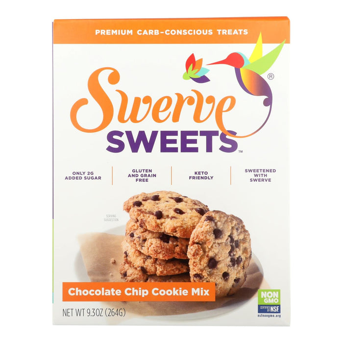 Swerve Sweets Chocolate Chip Cookie Mix (6 Pack - 9.3 Oz.)