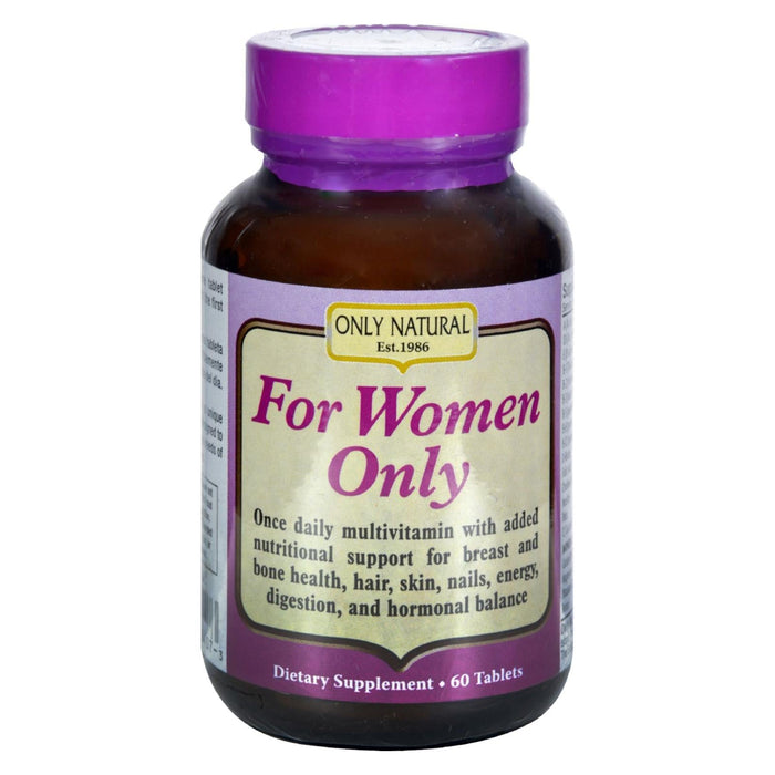 Only Natural for Women: Support for Female Well-Being (60 Tablets)