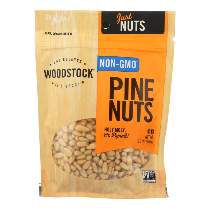 Woodstock Premium Non-GMO Pine Nuts (8 - 5.5 Oz. Bags)