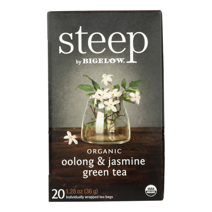 Bigelow Organic Oolong & Jasmine Green Tea 20-Count Pack