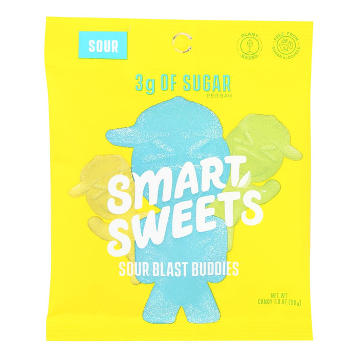 Smartsweets Gummy Sour Blast Buddies: Low Sugar, 12 Packs of 1.8 Oz. Goodness