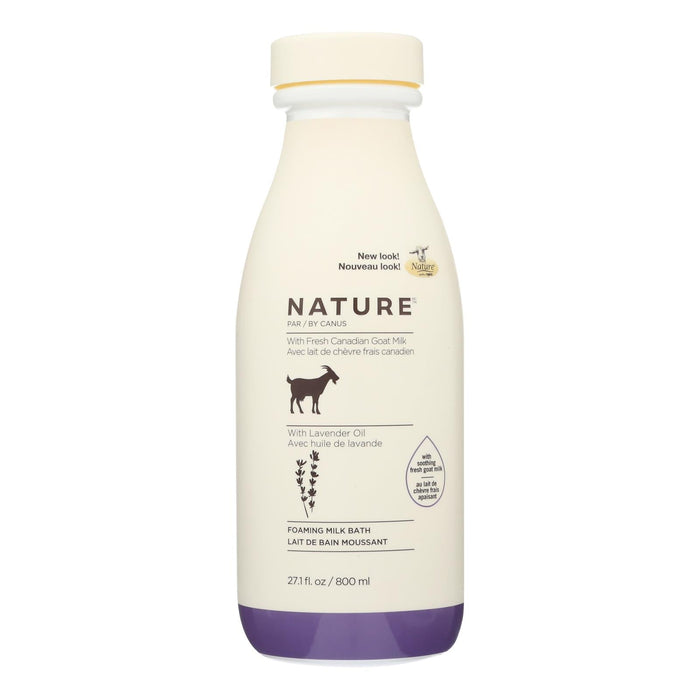 Nature By Canus Goats Milk Bath Foam Lavender (27.1 Fl Oz)