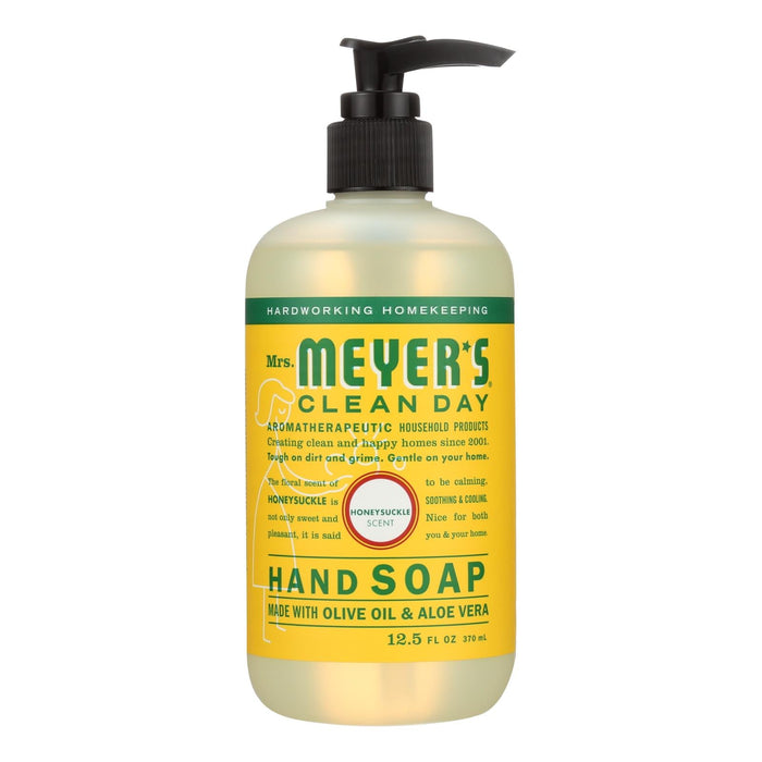 Mrs. Meyer's Clean Day Honeysuckle Liquid Hand Soap, 12.5 Oz. Pack of 6