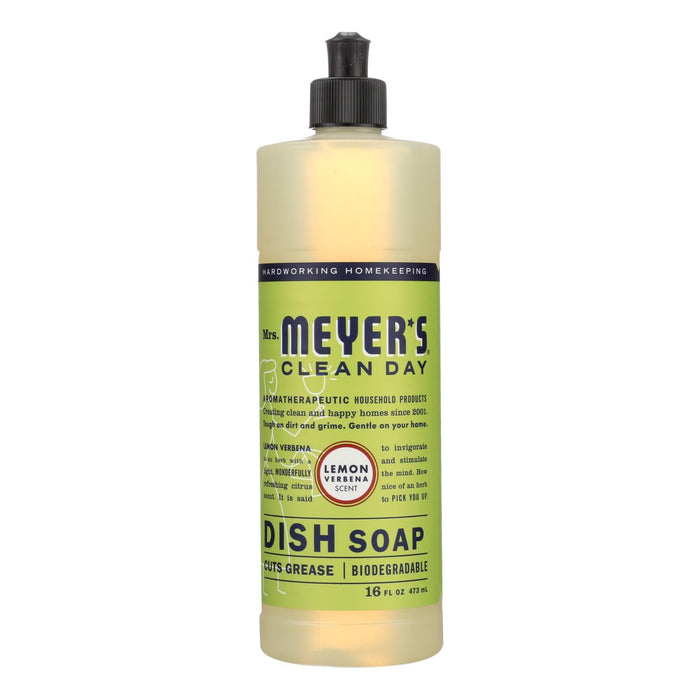 Mrs. Meyer's Clean Day Liquid Dish Soap, Lemon Verbena (6 Pack, 16 Oz Each)