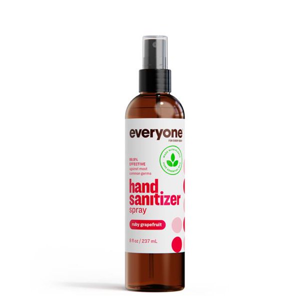 Everyone Hand Sanitizer Spray Ruby Grapefruit (8 Fl Oz)