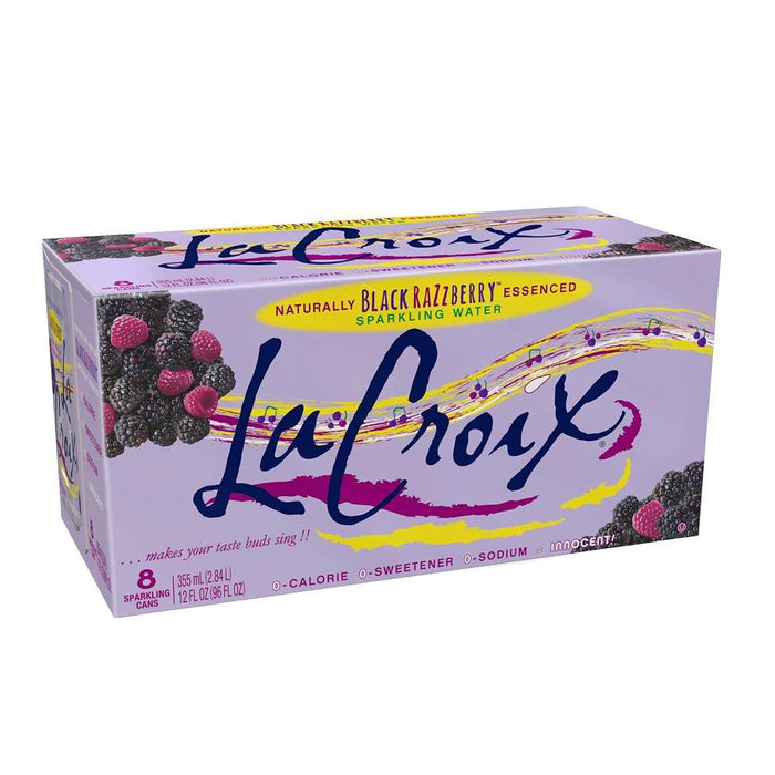 La Croix - 'Black Razzberry' Sparkling Water (8PK)