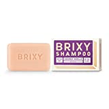 Brixy Coconut Vanilla Shampoo Bar - Fortified with Castor Oil - 4 Oz