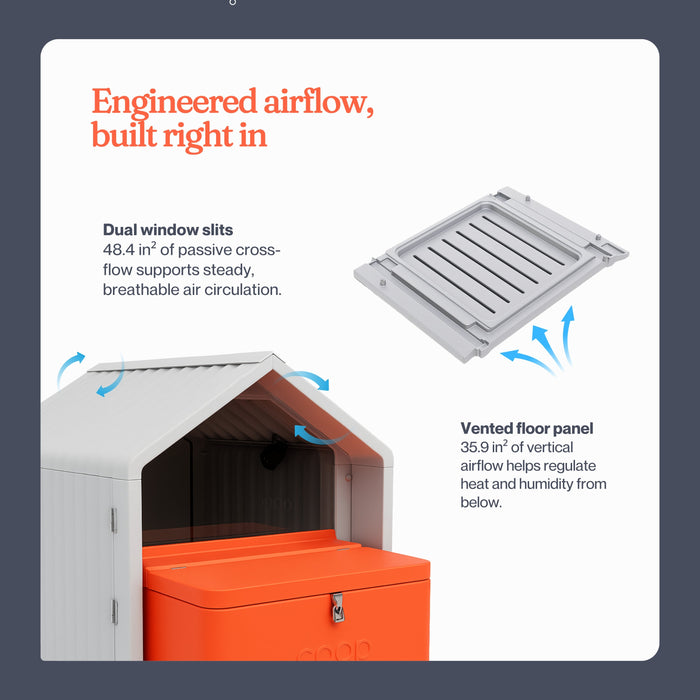 The Smart Coop + XL Steel Run