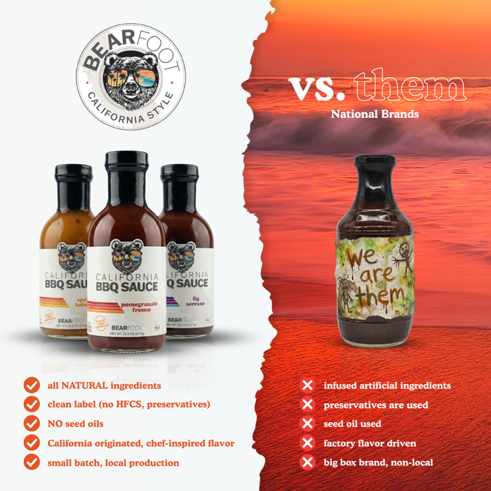 Bearfoot BBQ Sauce 3-Pack