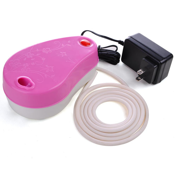 Yescom Airbrush Air Compressor w/ Built-in Holder Pink