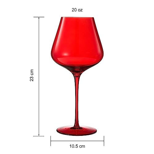 The Wine Savant Crystal Wine Glass - Thumbnail 5