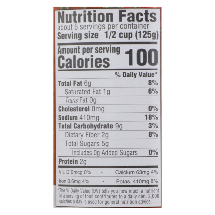 Sacla Marinara Pasta Sauce - Authentic Italian, GMO-Free - Case of 6 x 24 Oz Jars