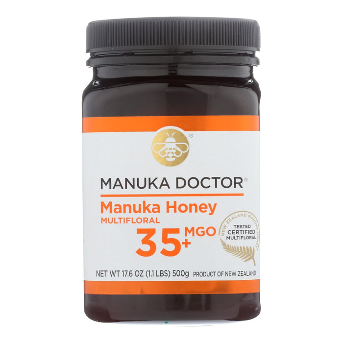 Manuka Doctor MGO35+ Manuka Honey (500g, Pack of 6)