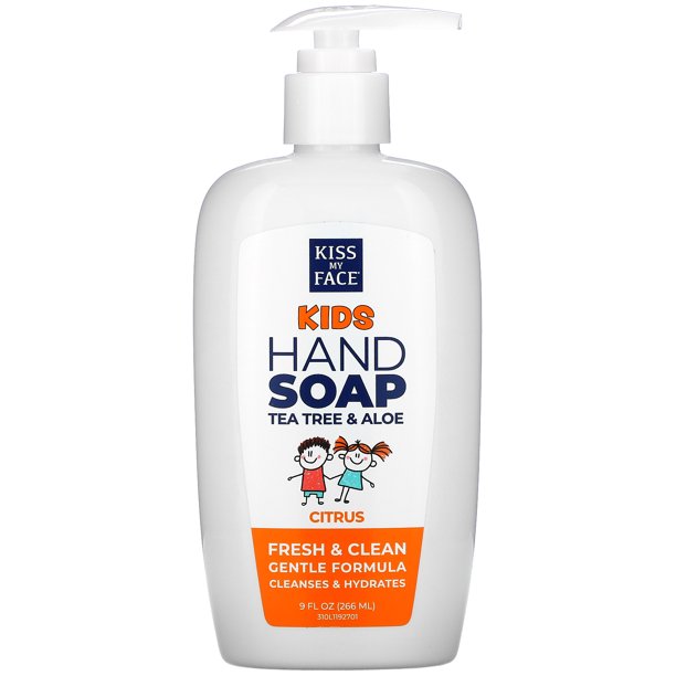 Kiss My Face Citrus Clean Kids Hand Soap (9 Oz)