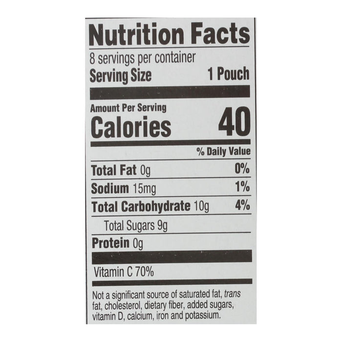 Honest Kids Organic Juice Drink, Cherry Go Round, Case of 4 Boxes, 32 Pouches, 6.75 Fl Oz Each