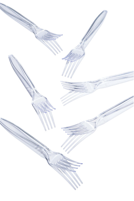 Bulk Clear Forks Only (288 per Case)