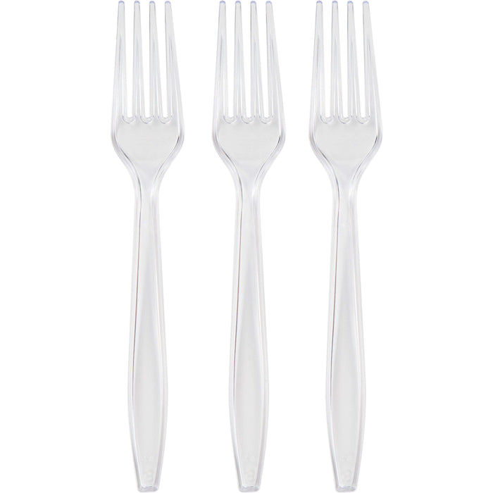 Bulk Clear Forks Only (288 per Case)