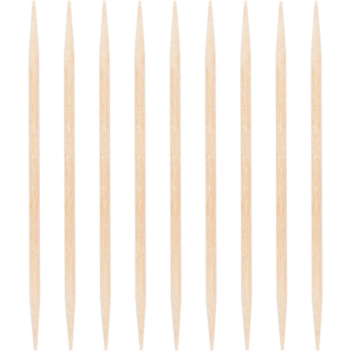 Bulk 2.5" Wood Toothpicks, Natural, (2400 per Case)