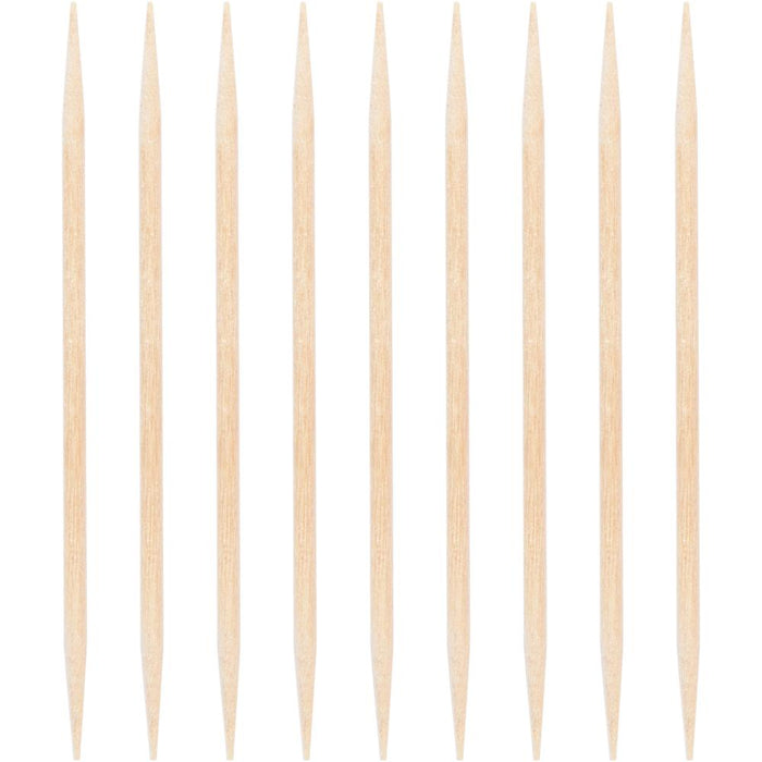 Bulk 2.5" Wood Toothpicks, Natural, (2400 per Case)