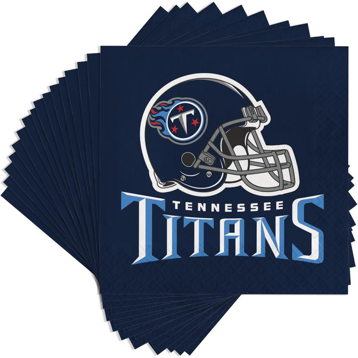 Bulk Tennessee Titans Luncheon Napkins (192 per Case)