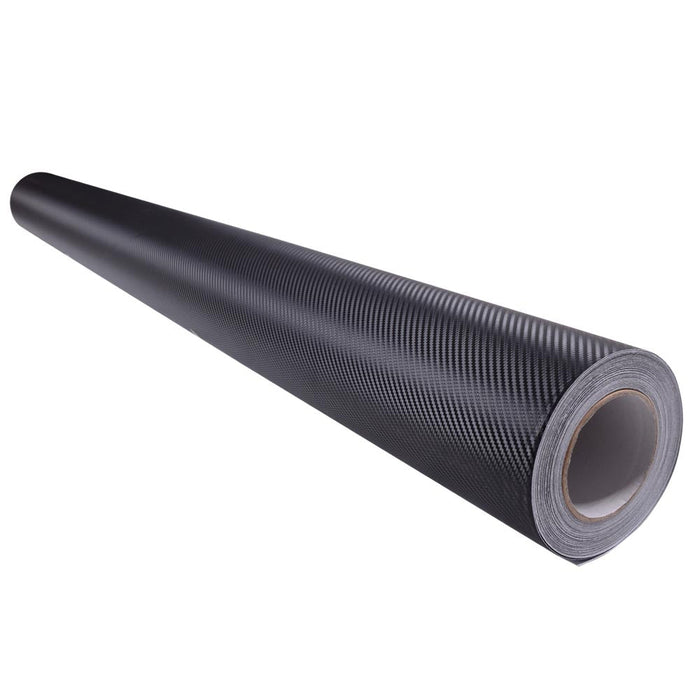 Yescom Black 3D Carbon Vinyl Wrap Roll (100', 50' Options)