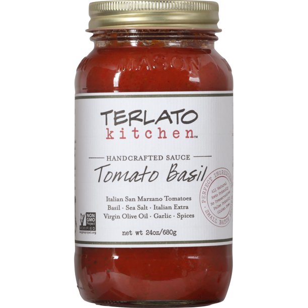 Terlato Kitchen Tomato Basil Sauce, 24 oz - Pack of 6