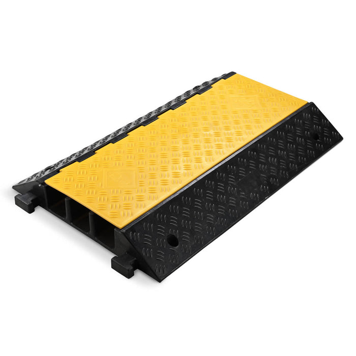 Yescom Cable Ramp Rubber Hose Protector 3 Channel for 3" Cables