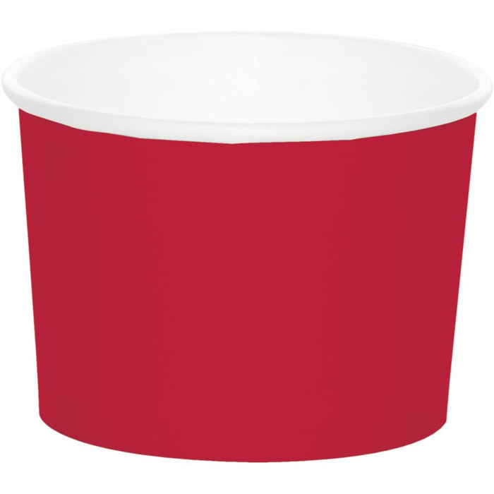 Bulk Classic Red Paper Treat Cups (96 per Case)