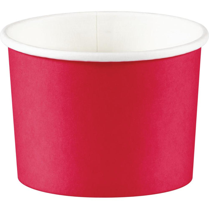 Bulk Classic Red Paper Treat Cups (96 per Case)