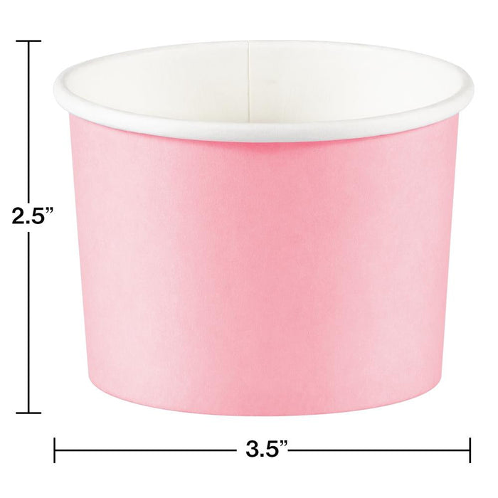 Bulk Classic Pink Paper Treat Cups (96 per Case)