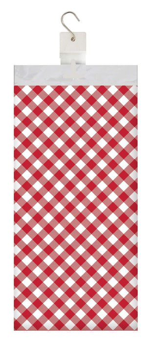 Bulk Classic Gingham Paper Tablecover All Over Print, 54" X 102" (12 per Case)