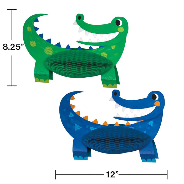 Bulk Alligator Birthday Party Centerpieces (12 per Case)