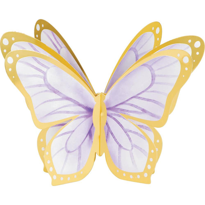 Bulk Shimmering Butterfly Centerpieces (18 per Case)