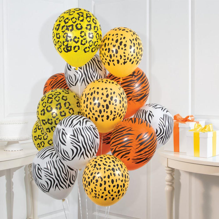 Bulk Animal Print Balloons (180 per Case)