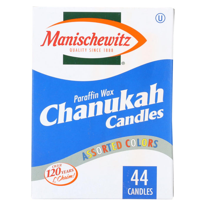 Manischewitz Chanukah Candles - 44 Count Pack of 10